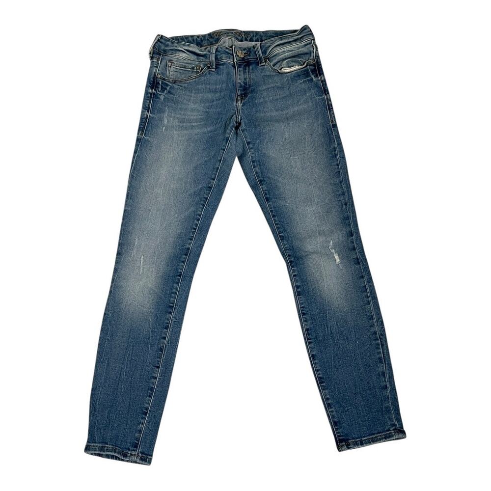 Mavi Jeans Women's Size 27 Blue Skinny Fit Stretch Denim Made in Turkey